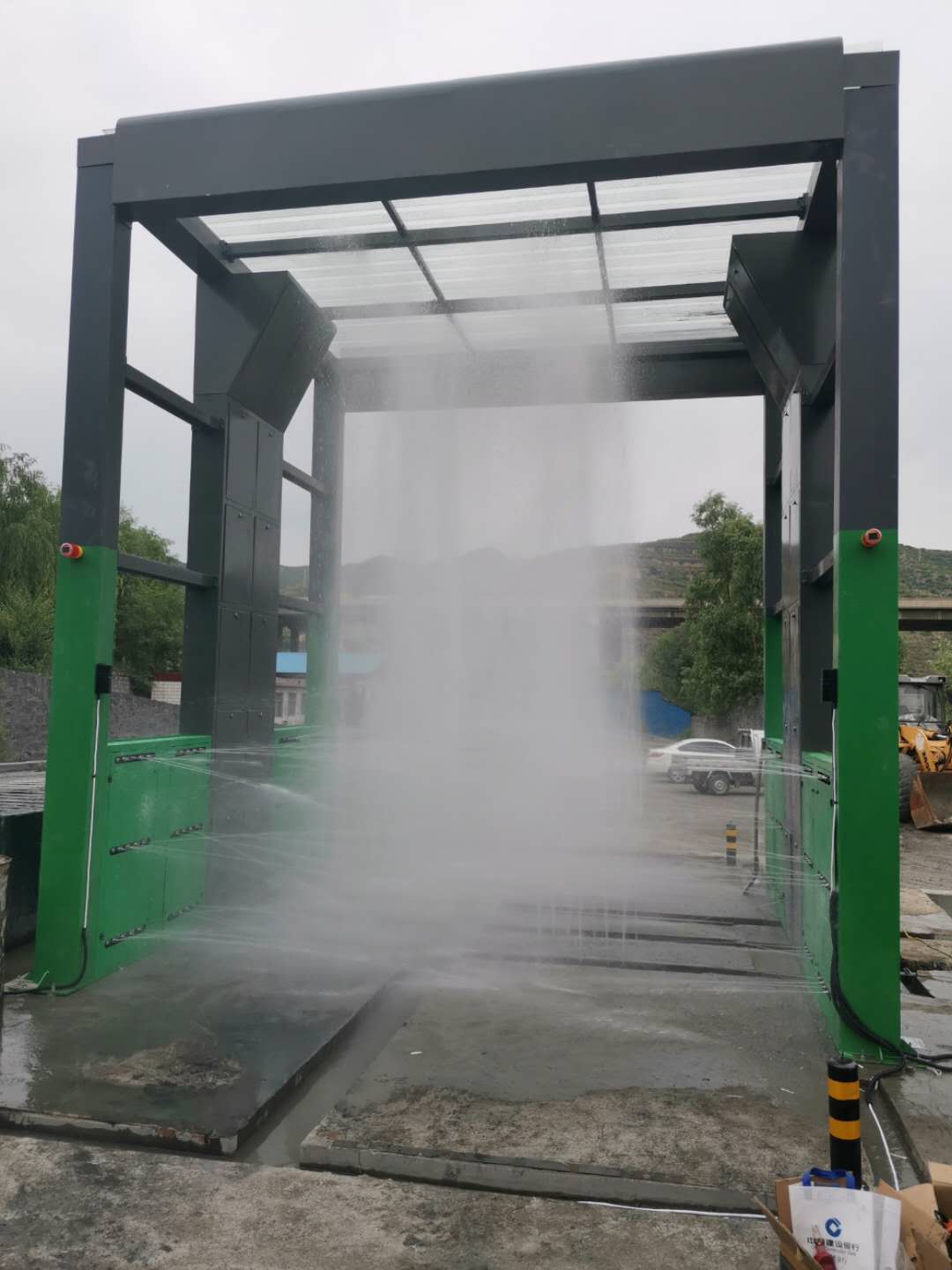 山西古冶鑫昇選礦龍門式洗輪機
